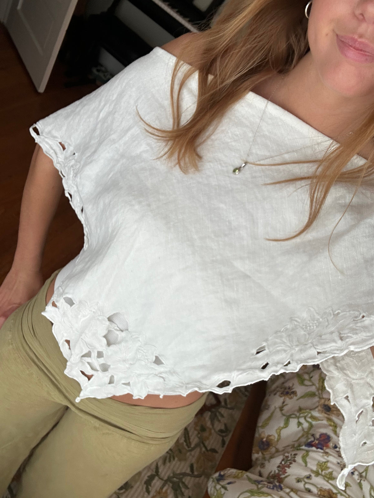 Linen Poncho