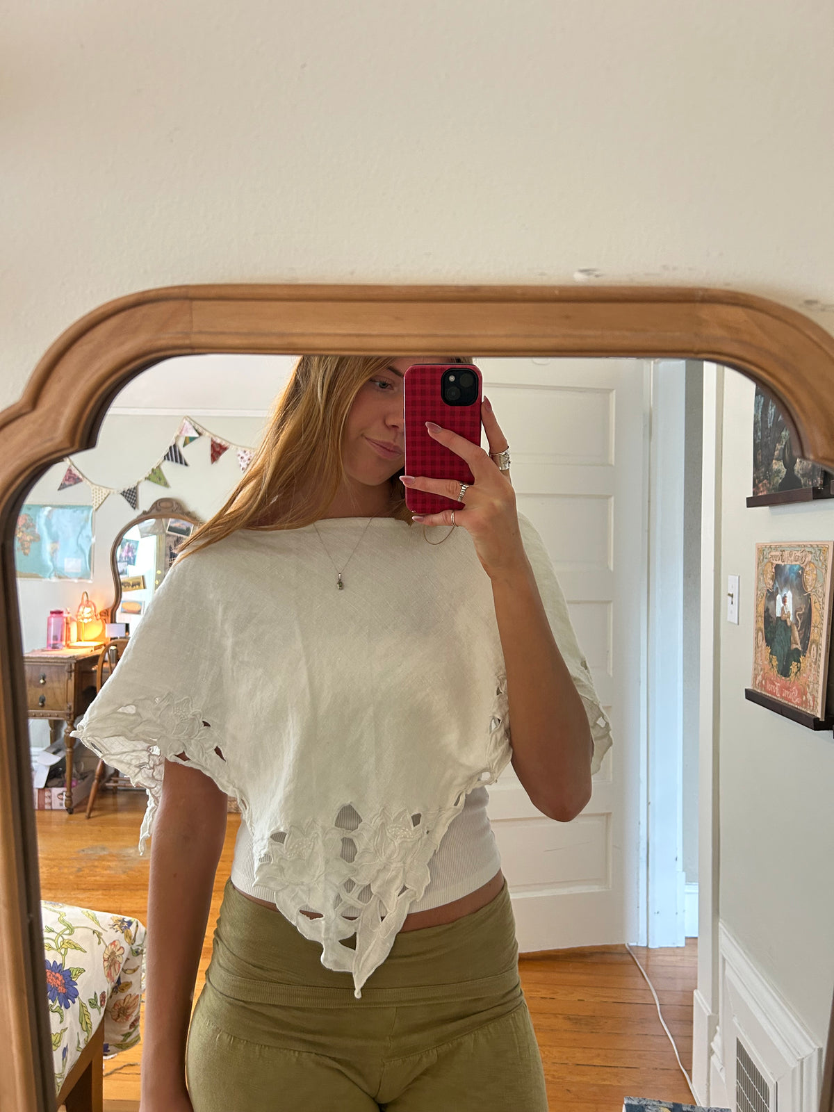 Linen Poncho