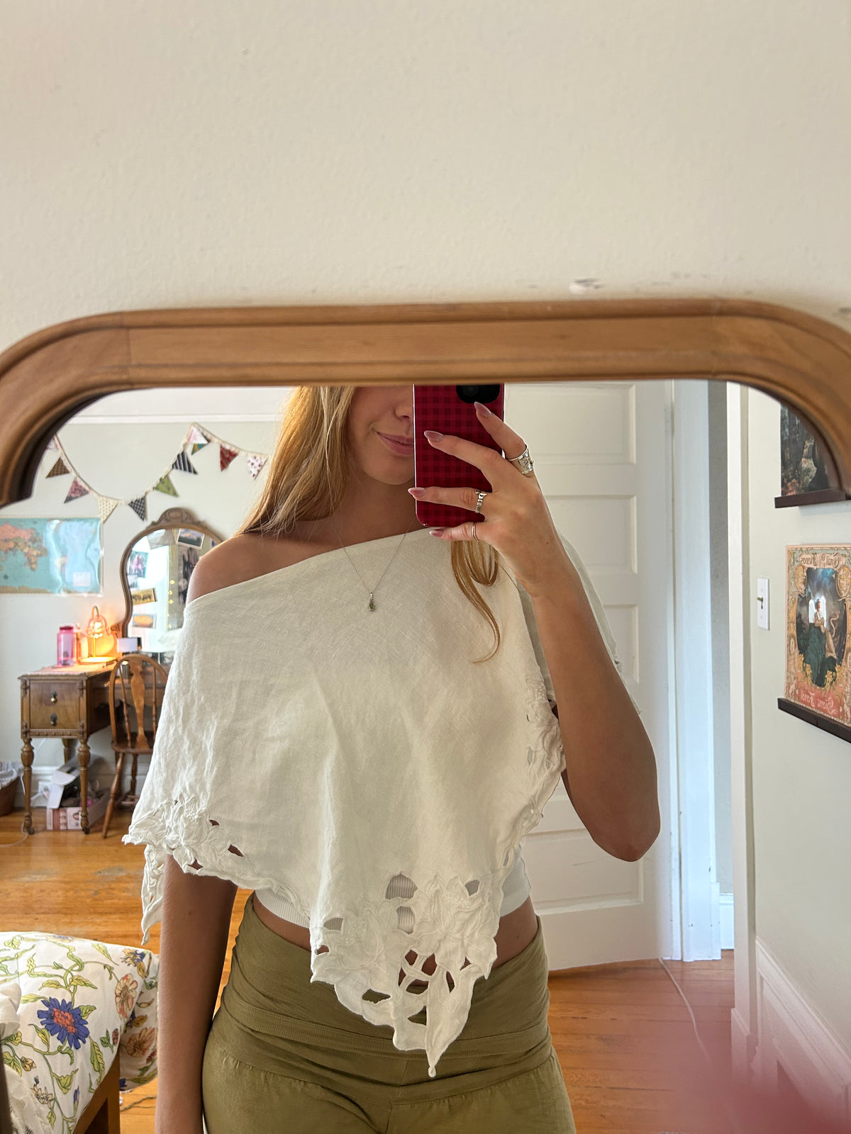Linen Poncho