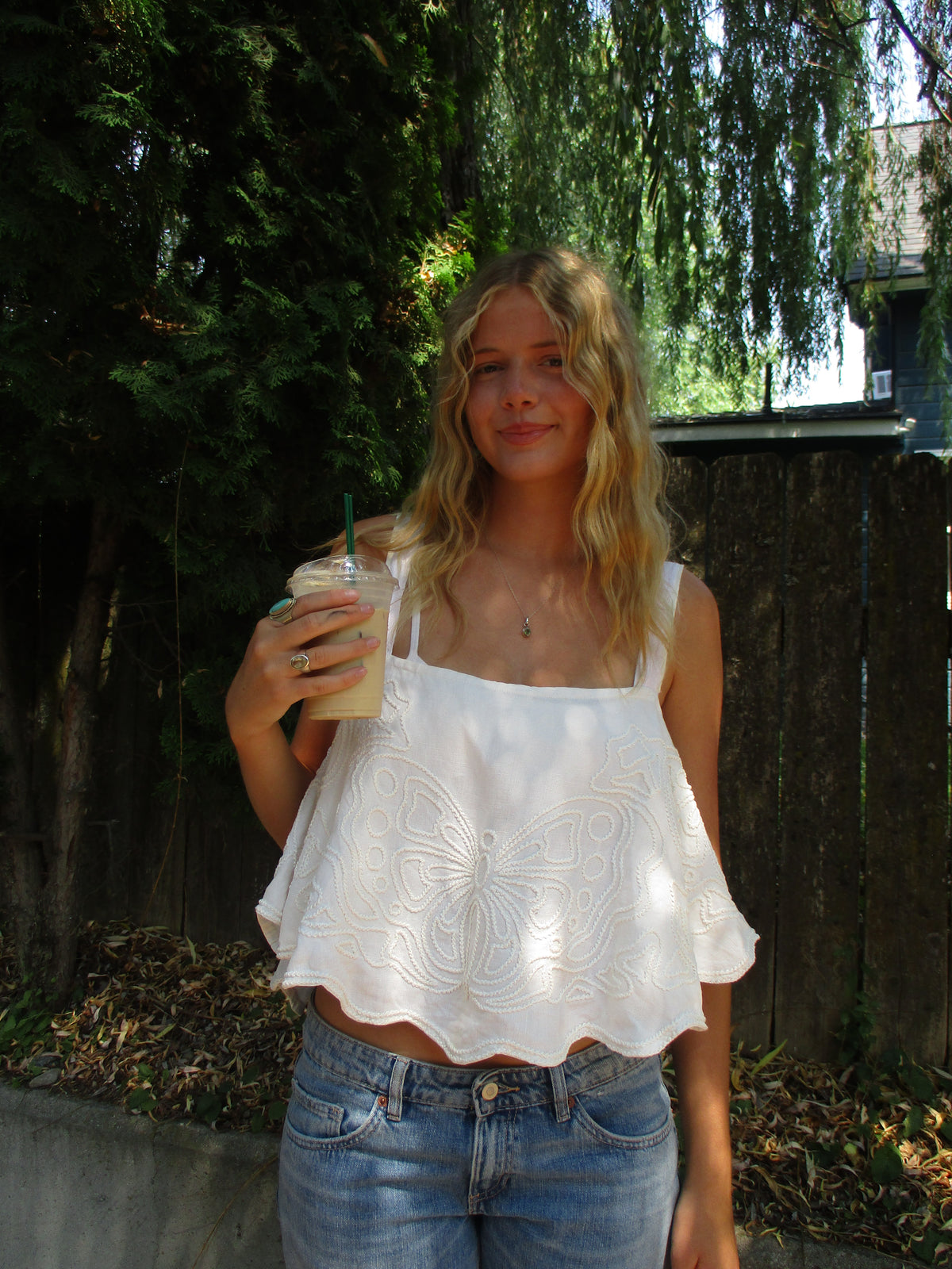 Butterflight Blouse