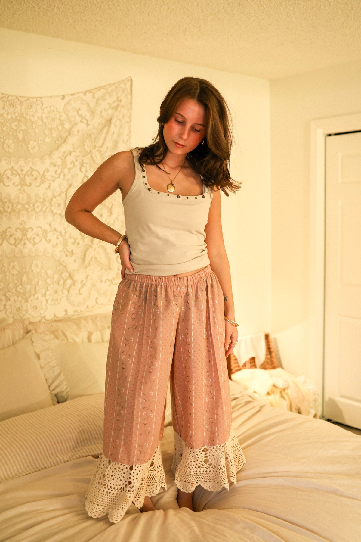 Rose Capris
