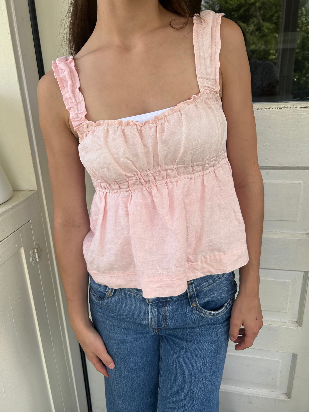Pink Linen Set