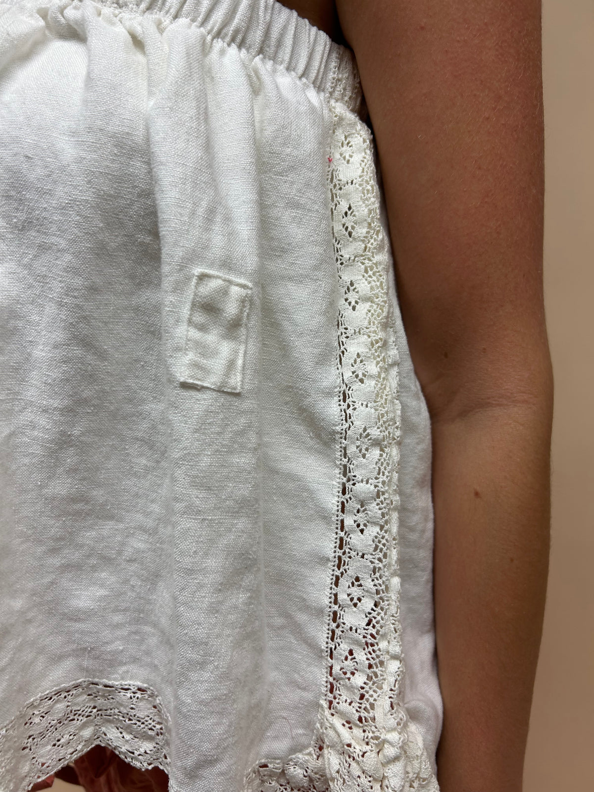 Patched Lace Top