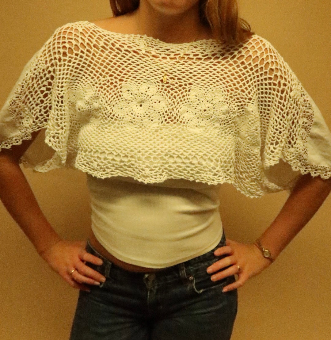Spring Flower Shawl