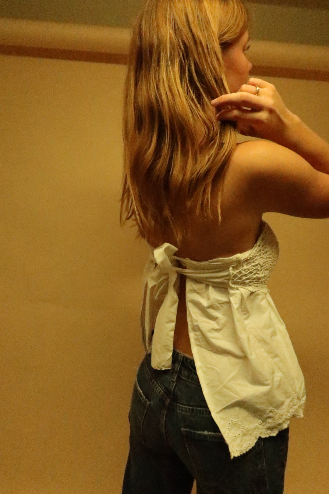 Doily top