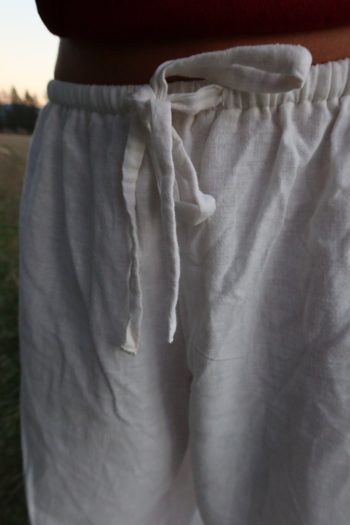 Eyelet Pant