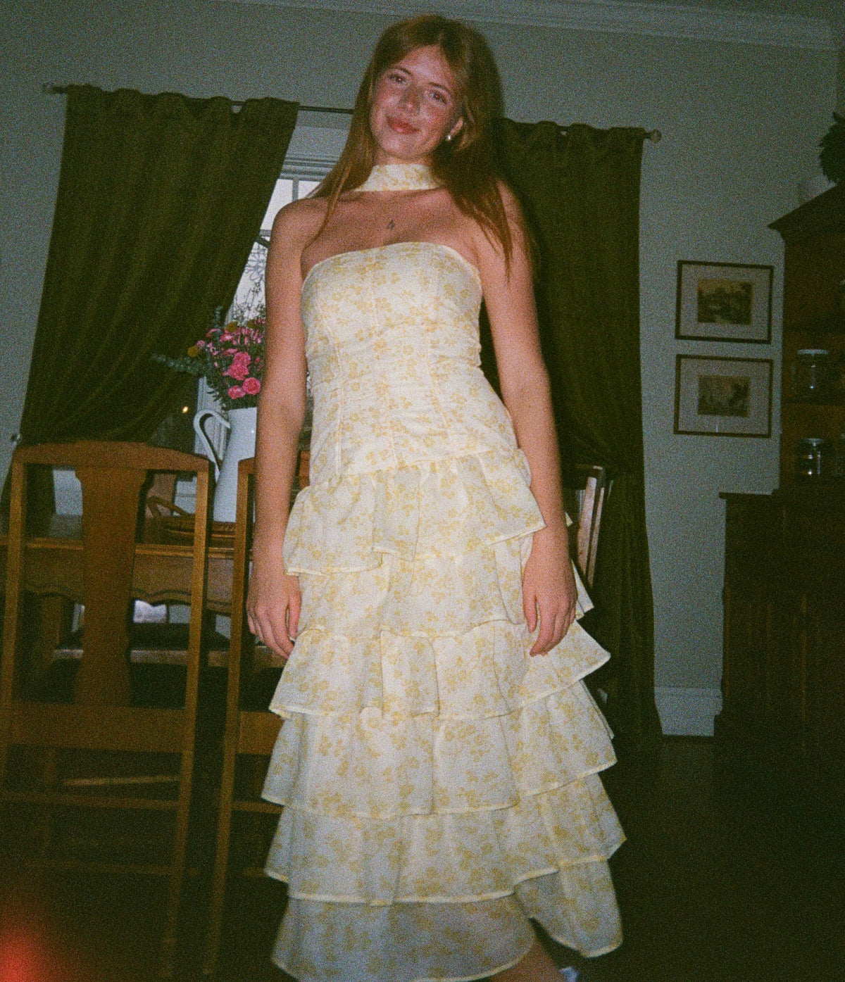 Yellow Petal Dress