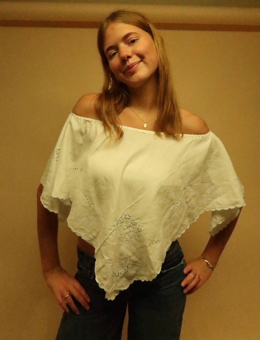 Blue Lilly Top