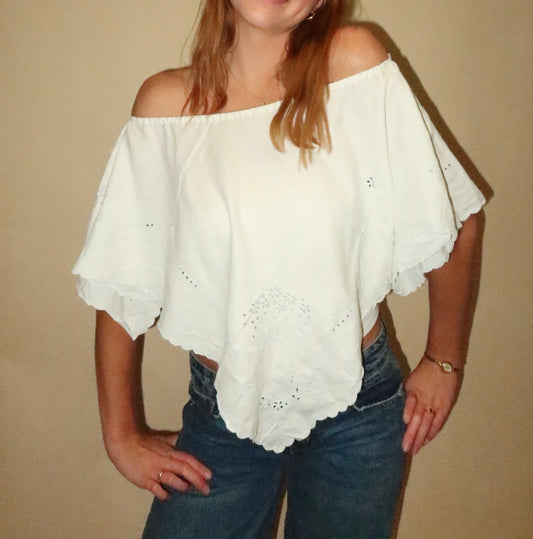 Blue Lilly Top